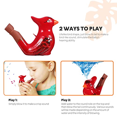 Wild Bird Water Whistle Toys - Mixed Styles