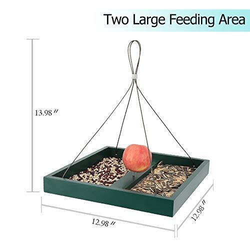 Large Hanging Garden Bird Feeder for Patio Homes