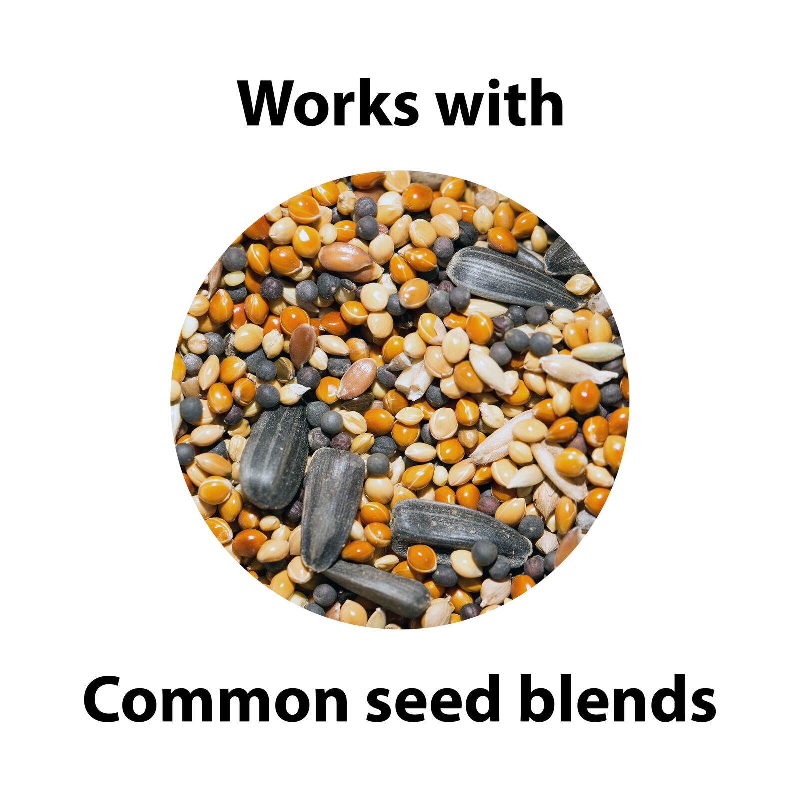 Cedar and Metal Woodlink Platform Bird Feeder