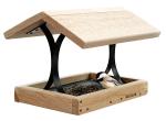Cedar and Metal Woodlink Platform Bird Feeder