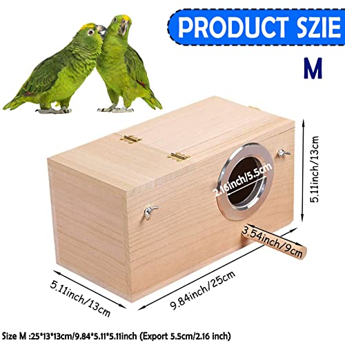 Parakeet Budgie Nesting House for Wild Birds