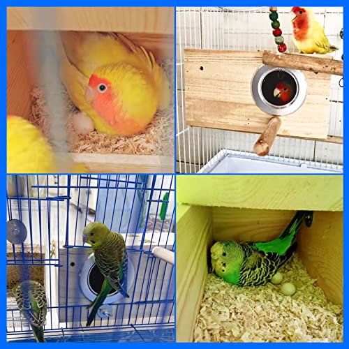 Parakeet Budgie Nesting House for Wild Birds