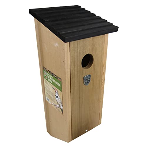 USA-Made Cedar Northern Flicker House