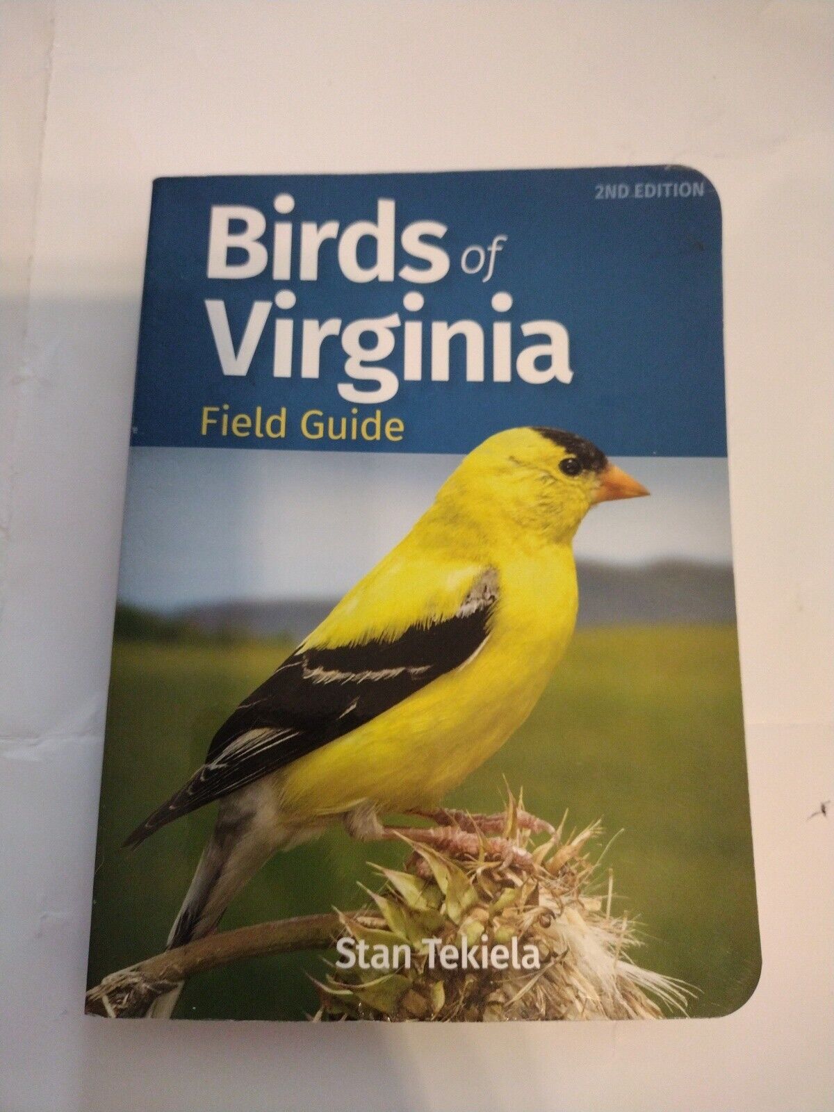 Virginia's bird field guide with damaged back cover