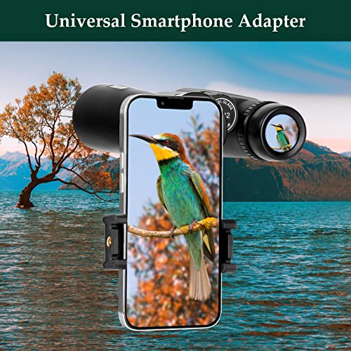 Adorrgon 12x42 HD Binoculars with Phone Adapter
