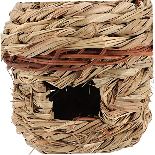 Hand Woven Hanging Roosting Pockets for Birds