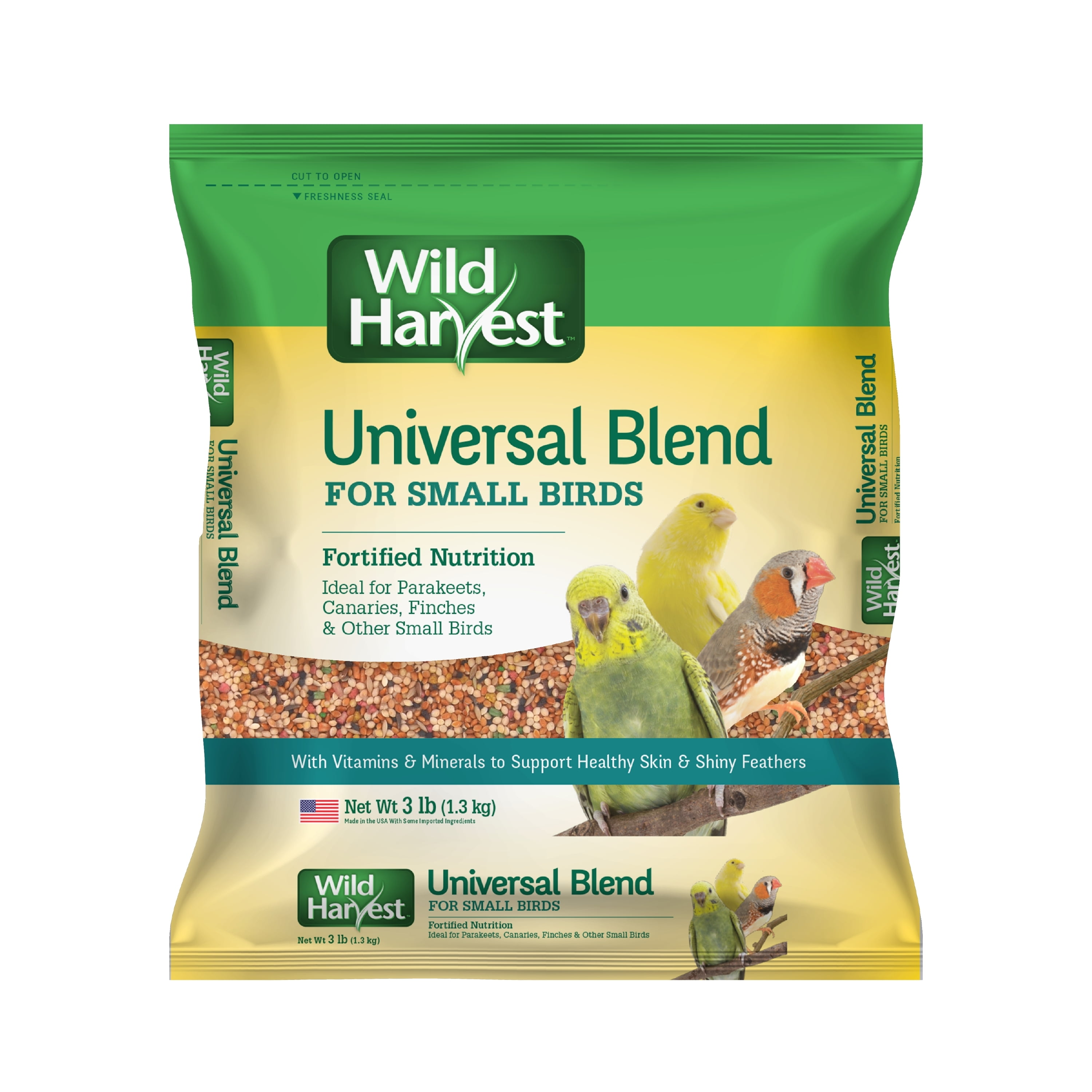 Wild Harvest Universal Blend for Small Birds, 3 lbs