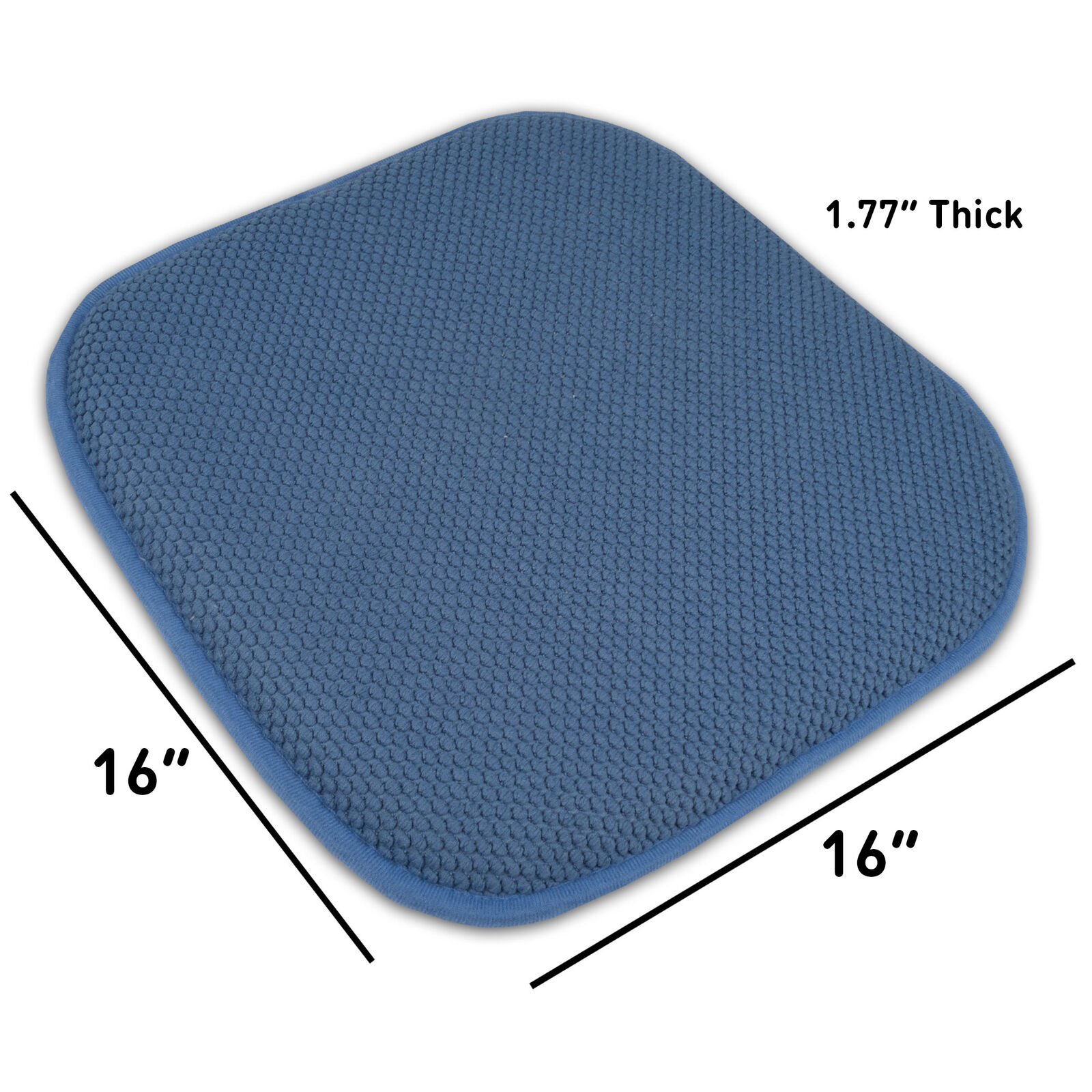 Memory Foam Honeycomb Cushion Pads - 2, 4, 6, 12 Pack