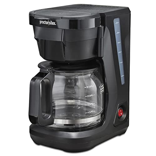 12 Cup FrontFill Drip Coffee Maker, Black/Silver
