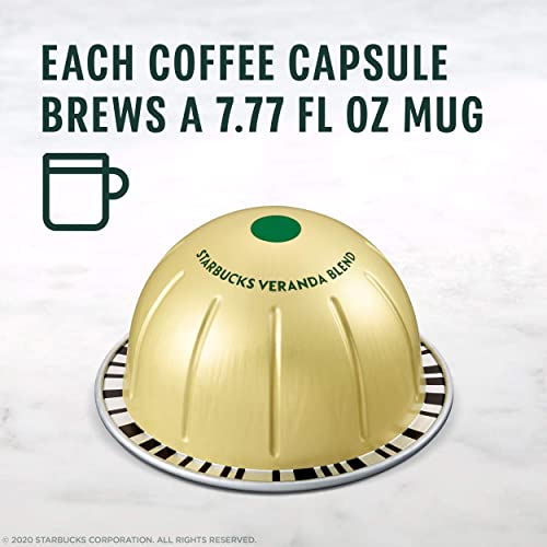 Starbucks Nespresso Veranda Blend Coffee Capsules (32-pack)