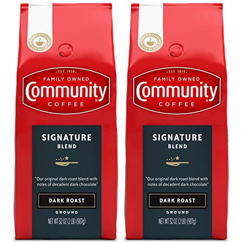 Community Coffee Signature Blend Dark Roast Ground Coffee 64oz
