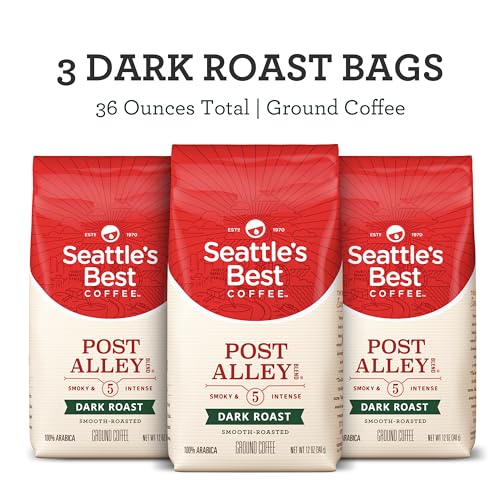 Seattle's Best Coffee Post Alley Dark Roast Bundle
