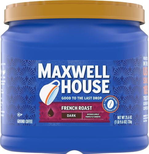 Maxwell House French Roast Dark Ground Coffee 25.6oz