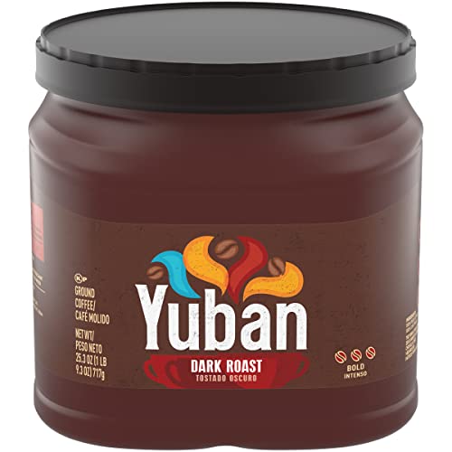Yuban Bold Dark Roast Ground Coffee; Large Canister