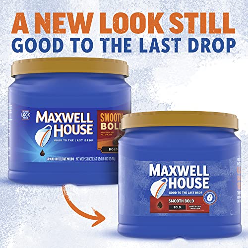 Maxwell House Bold Dark Roast Coffee Canister (26.7 oz)