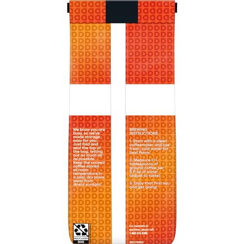 Dunkin’ Midnight Dark Roast Ground Coffee, 11oz