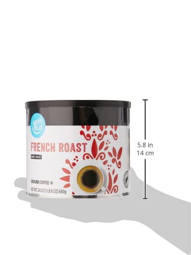Happy Belly French Roast Ground Coffee, 1.5 lb