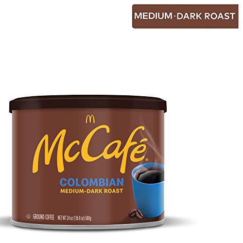 McCafe Colombian Medium-Dark Roast Ground Coffee, 24 oz