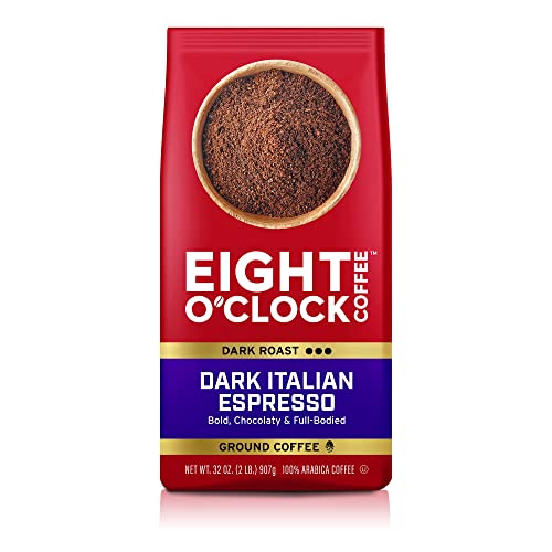 Eight O'Clock Dark Italian Espresso Ground Coffee