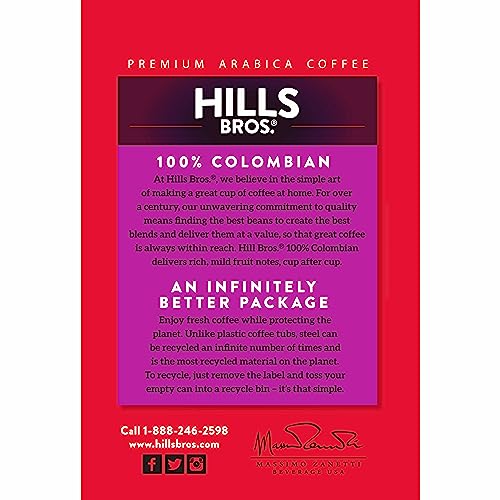 Hills Bros Dark Roast Donut Shop Ground Coffee