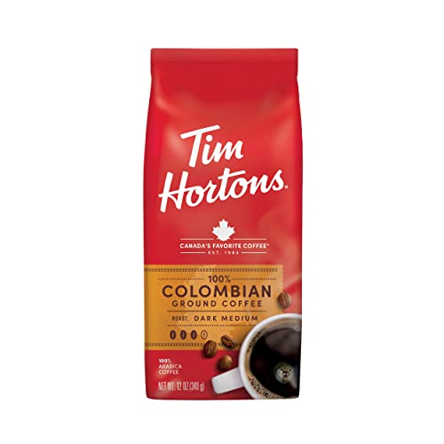 Tim Hortons Colombian Ground Coffee - Medium-Dark Roast