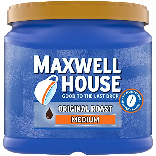 Maxwell House Medium Roast Ground Coffee Canister 30.6oz