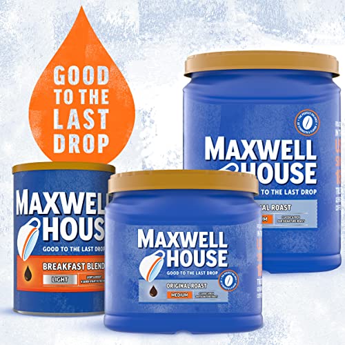 Maxwell House Medium Roast Ground Coffee Canister 30.6oz