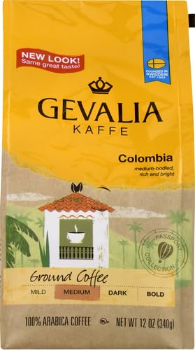 Gevalia Colombian Medium Roast Coffee 12 oz Bag
