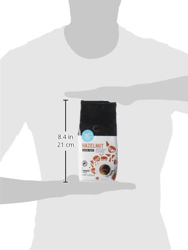 Happy Belly Hazelnut Ground Coffee, Medium Roast, 12oz