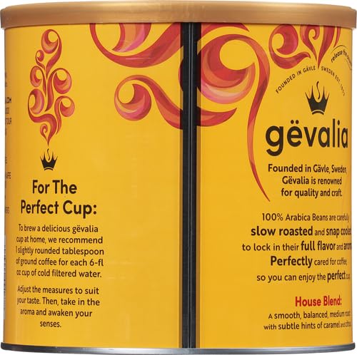 Gevalia House Blend Ground Coffee - Large Canister