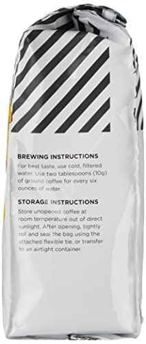 Amazon Fresh Bright Ground Coffee Light Roast 12oz