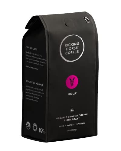 Kicking Horse Hola Light Roast Ground Coffee 10oz