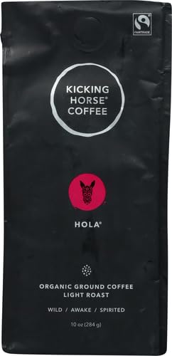 Kicking Horse Hola Light Roast Ground Coffee 10oz