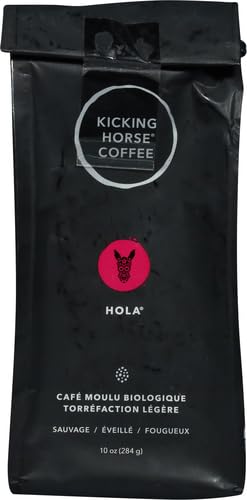 Kicking Horse Hola Light Roast Ground Coffee 10oz