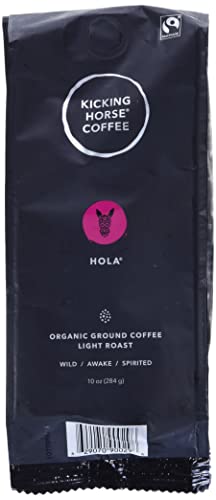 Kicking Horse Hola Light Roast Ground Coffee 10oz
