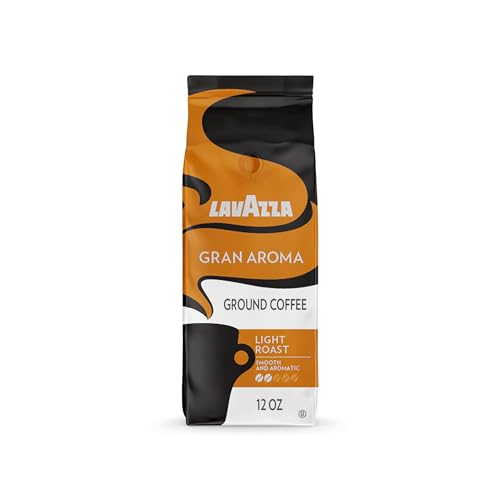 Lavazza Gran Aroma Ground Coffee Blend, Light Roast