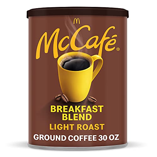 McCafe Breakfast Blend Light Roast Ground Coffee, 30 oz