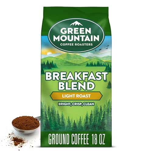 Ground Breakfast Blend Coffee by Green Mountain, 18 oz