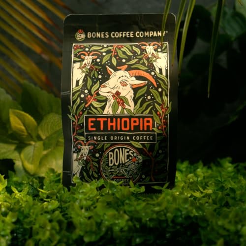 Ethiopia Single-Origin Light Roast Arabica Coffee Beans 12oz