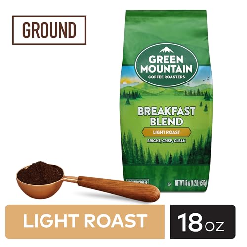 Ground Breakfast Blend Coffee by Green Mountain, 18 oz