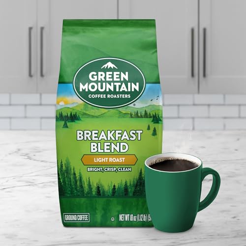 Ground Breakfast Blend Coffee by Green Mountain, 18 oz
