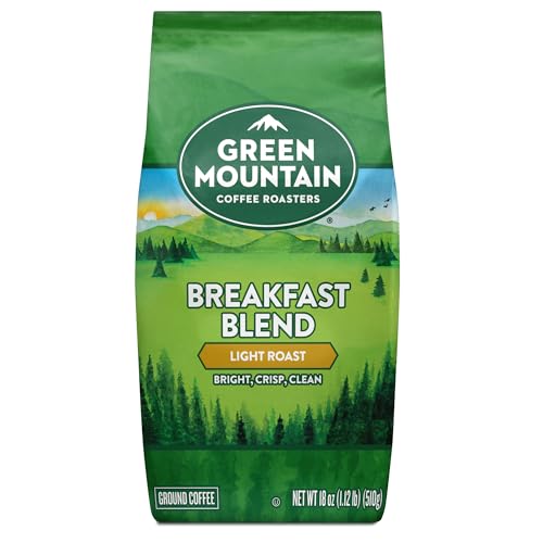 Ground Breakfast Blend Coffee by Green Mountain, 18 oz