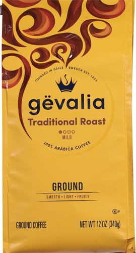 Gevalia Traditional Mild Roast Ground Coffee - 12 oz