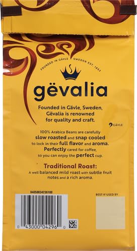Gevalia Traditional Mild Roast Ground Coffee - 12 oz