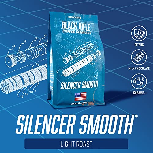 BRCC Silencer Smooth Light Roast Ground Coffee 12oz