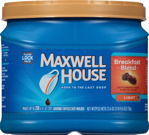 Maxwell House Breakfast Blend Light Roast Coffee 25.6oz