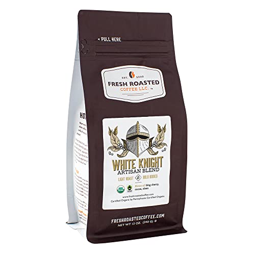 Organic White Knight Light Roast Coffee, 12 oz