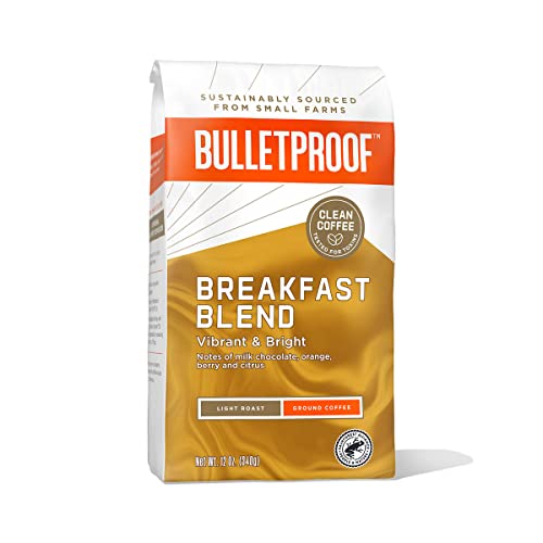 Bulletproof Breakfast Blend Light Roast Ground Coffee 12oz