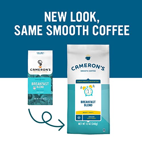 Cameron's Breakfast Blend Roasted Ground Coffee, 12 oz