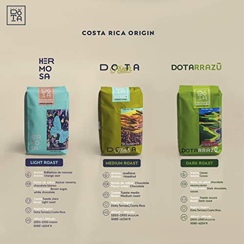 DOTA Costa Rican Light Roast Organic Arabica Coffee